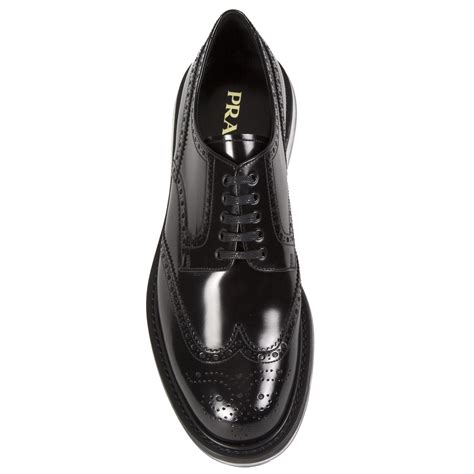 prada platform derby shoes womens|Prada men's oxford shoes.